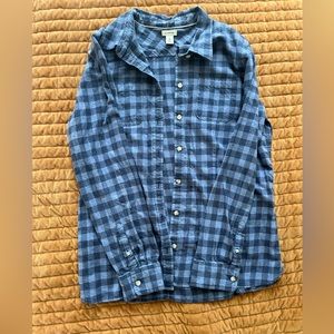 LL BEAN women’s flannel